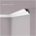 Produktbild: NOËL & MARQUET by nmc Deckenprofil NMC WT11 WALLSTYL Eckleiste Zierleiste Stuckleiste 2 m (Eckleiste, 1-St., Zierleiste Stuckleiste), weiß, vorgrundiert weiß 12.6 cm x 200 cm x 10.6 cm