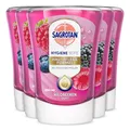 Produktbild: Sagrotan No-Touch Nachfüller Wildbeeren – Für den automatischen Seifenspender – 5 x 250 ml Handseife