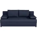 Produktbild: P & B Schlafsofa, Graphit, Textil, 2-Sitzer, Füllung: Schaumstoffflocken, 190x80x75 cm, Liegefunktion, Rücken echt, Wohnzimmer, Sofas & Couches, Schlafsofas, Schlafsofas mit Bettkasten
