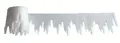 Produktbild: Erwin Hennecken GmbH Fensterdekoration Winterdeko Eiszapfen-Girlande. 1 Stück. 500x35cm. SCHNEEWATTE 2cm dick