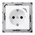 Produktbild: Jung SCHUKO Steckdose BT A 1521 SE WWM Abdeckung Stecker Steckdosen