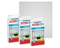 Produktbild: tesa Insektenschutz-Fensterrahmen Insect Stop Standard Fliegengitter für Fenster - 1.0 m : 1.0 m, (Packung, 3-St., Fliegennetz, Klettband), Insektenschutzgitter -Fliegenetz ohne Bohren-zuschneidbar