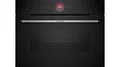 Produktbild: Bosch CBG7341B1 Serie 8 Einbau-Kompaktbackofen, 60cm breit, 47l, Home Connect, Air-Fry, schwarz, A