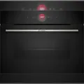 Produktbild: Bosch Serie 8, Einbau-Kompaktbackofen, 60 x 45 cm, Schwarz, CBG7341B1
