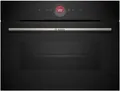 Produktbild: Bosch CBG7341B1 Serie 8 Einbau-Kompaktbackofen, 60cm breit, 47l, Home Connect, A
