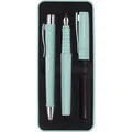 Produktbild: Faber-Castell 2er Set Poly Ball Pen caribic blue Füller und Kugelschreiber