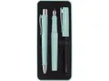 Produktbild: 241053 FABER-CASTELL Set Poly Ball Pen caribic blue Füller+KS ~D~