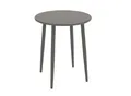 Produktbild: DEGAMO Bistrotisch DENVER 60cm rund, Metall grau