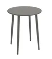 Produktbild: DEGAMO Bistrotisch Gartentisch Denver 60cm rund, Metall/Stahl grau, Indoor und Outdoor