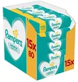 Produktbild: Pampers Sensitive Feuchttücher Sanfte Reinigung Hautschutz Baby 1200 Stück