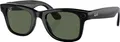 Produktbild: Ray-Ban RW4006 Meta Wayfarer 50mm shiny black/g15 green