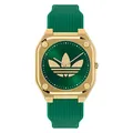 Produktbild: Adidas Unisex Uhr City Tech Silikon grün AOFH25011