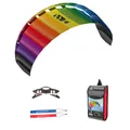 Produktbild: Lenkmatte HQ Symphony Beach III 2.5 Rainbow Allround Lenkdrachen Kite Matte R2F