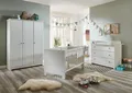 Produktbild: arthur berndt Babyzimmer-Komplettset Thilo, (Set, 3-tlg., Kinderbett, Schrank, Wickelkommode), Made in Germany, mit Kinderbett, Schrank und Wickelkommode
