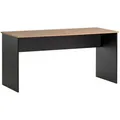 Produktbild: Mid.you Schreibtisch, Schwarz, Eiche, Holzwerkstoff, rechteckig, Wange, 150x73.6x65 cm, Arbeitszimmer, Schreibtische, Bürotische