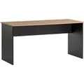 Produktbild: Schildmeyer Schreibtisch Aino 1500 Braun-Schwarz 150 cm x 73,6 cm x 65 cm