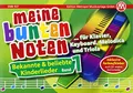 Produktbild: Meine bunten Noten für Klavier, Keyboard, Melodica und Triola: Bekannte & beliebte Kinderlieder Band 1