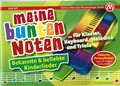 Produktbild: Melodica / Keyboard Noten : Meine bunten Noten FARBEN Kinderlieder ANFÄNGER