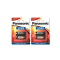 Produktbild: 2x PANASONIC 2CR5 2CR5M Foto Batterie Lithium 6V RL2CR5 DL245 DL345 5032LC