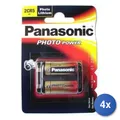 Produktbild: 4x Panasonic Lithiumbatterien, Modell 2CR5