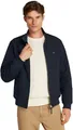 Produktbild: Tommy Hilfiger Herren Windbreaker Jacke Harrington Wasserabweisend, Blau (Desert Sky), XXL