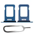 Produktbild: iPHONE 13 SIM KARTEN HALTER TRAY ADAPTER FACH STECKER SLOT CARD NADEL BLAU