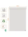 Produktbild: Nobo Premium Flipchart Recycled Paper Pad 600x890mm Reversible Plain or Gridded paper 50 Sheet 70gsm 1 Pack Rolled