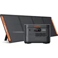 Produktbild: Jackery Powerstation E3000 V2 Mit 200w Solarpanel, 3072wh Solargenerator Mit Lfp Batterie, 3600w Dauerleistung, 2x Usb-c Pd100w, Kompakte Powerstation Für Notstrom, Camping, Wohnmobil & Haushalt