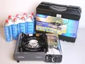 Produktbild: Campingaz Camp Bistro Gaskocher Campingkocher 2.200 Watt Piezo 8x CP250 Set
