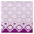 Produktbild: Sovie HORECA Serviette Mandy in aubergine aus Linclass Airlaid, 40 x 40 cm, 50 Stück - Ornamente