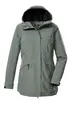 Produktbild: killtec Damen Outdoorparka/Funktionsparka mit Kapuze KOW 19 WMN PRK, grüngrau, 38, 43307-000