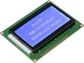 Produktbild: Joy-it LCD-Display Weiß Blau 128 x 64 Pixel (B x H x T) 93 x 70 x 12 mm (LCD128x64SPI)