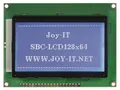 Produktbild: Joy-it LCD-Display Weiß Blau 128 x 64 Pixel (B x H x T) 93 x 70 x 12 mm