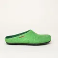 Produktbild: Magicfelt AN 709 Filzpantoffel | Damen Filz-Hausschuh | Farbe green | Pantoffel in Größe 31 - green - 31