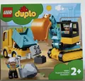 Produktbild: LEGO DUPLO 10931 Bagger und Laster  - Baustelle Kinder + NEU & OVP +