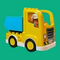 Produktbild: LEGO® DUPLO®  Laster  LKW Auto  mit Bauarbeiter Figur aus 10931 #D/13