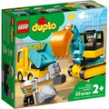 Produktbild: LEGO® DUPLO® Baustelle 10931 - Bagger und Laster