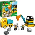Produktbild: LEGO DUPLO 10931 Der LKW und der Bagger, Spiel ...