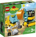 Produktbild: LEGO DUPLO 10931 Lastwagen Und Raupenbagger Mit Orugas 20 Teile Set In Box
