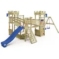 Produktbild: Klettergerüst Smart Arch Kinderspielturm Mit Kletternetz Und Wackelbrücken, Ritterburg, Riesiger Sandkasten, Ladentheke, Picknicktisch, Kletterwand, Kletterseil, 10 Jahre Garantie, Extrem Witte - Wickey