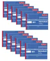 Produktbild: 12 x Herlitz Fahrtenbuch 601 PKW Fahrten Buch KFZ Formularbuch A6 quer