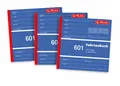 Produktbild: 3x herlitz Fahrtenbuch, Pkw mit Kraftstoffverbrauch Formularbuch 601