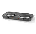 Produktbild: GOURMETmaxx Doppelkochplatte Doppel-Herdplatte Für kleine Küchen & unterwegs max. 2500 W, Doppel-Herdplatte Für kleine Küchen & unterwegs max. 2500 W