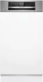 Produktbild: Bosch SPI6YMS14E Spüler integriert 45cm Edelstahl EEK: B grau Trocknung: Wärmetauscher+Trocknungsa