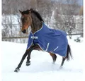 Produktbild: Bucas Pferde-Thermodecke Bucas Freedom Turnout Pony 150g - Navy/Silver