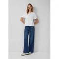 Produktbild: s.Oliver Weite Jeans Jeans-Hose SURI Jeans Suri / Regular Fit / High Rise / Wide Leg blau 44/30