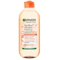 Produktbild: Garnier Sanftes Mizellen Peelingwasser, Reinigungswasser zur Entfernung von Make-Up Resten und abgestorbenen Hautschuppen, SkinActive, 1 x 400 ml