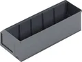 Produktbild: Alutec 66027 Sichtlagerkasten (L x B x H) 300 x 91 x 81mm Dunkelgrau 1St.