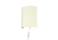 Produktbild: Licht-Erlebnisse Wandleuchte ALICE, ohne Leuchtmittel, Wandlampe in Creme Loft Wandlampe Lampe