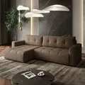 Produktbild: Ecksofa ASTON mit Schlaffunktion Lambi 4 - Braun